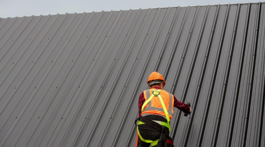 Professional metal roof installation services in Gunlock, UT